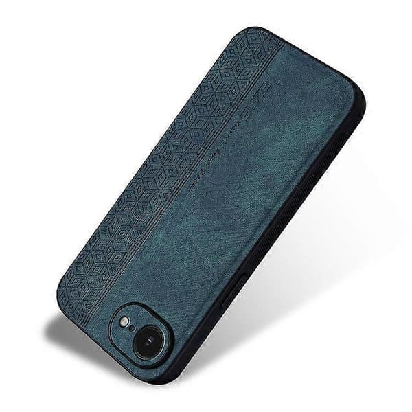 【03】iPhone 16e -suojakotelo, PU-nahkapäällysteinen TPU-puhelinkotelo Green