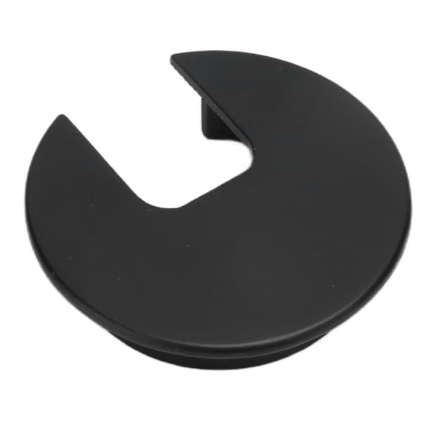 Bordskuffe 50 mm Kontor Computer Grommet Kabelhulafdækning Zinklegering Bordledning Organizer