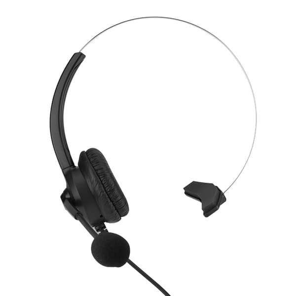 Brusreducerande headset för callcenter Bekvämt telefonheadset - Kristallkontakt