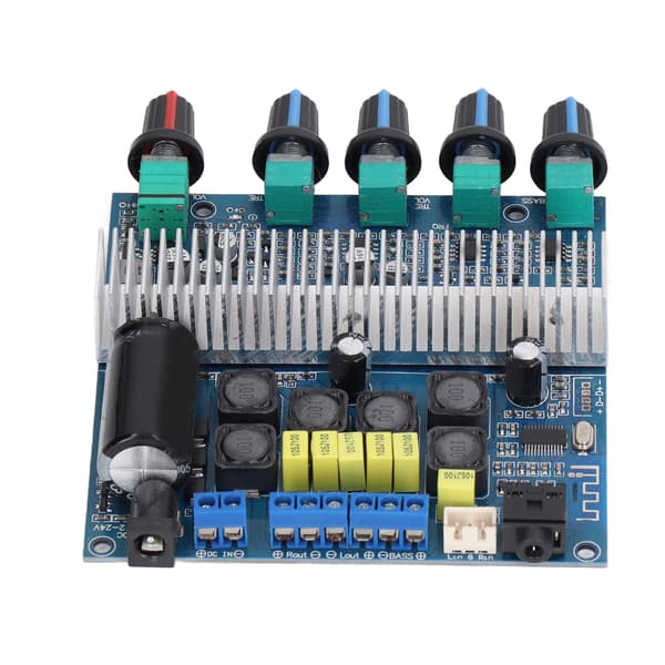 Digital effektforstærker TPA3116D2 Chip 3-kanals Bluetooth 4.2 lydkort til højttaler 12-24V
