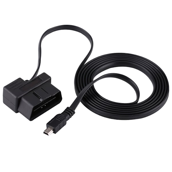 180cm Bil OBDII OBD2 EOBD 16pin Diagnostisk Förlängningsadapter till Mini USB-kabel
