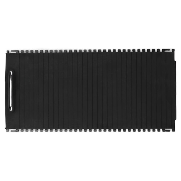 Centerkonsol Skyde Rulle Kopholder Blind Cover A20468076079051 Udskiftning til MercedesBenz W204 W212 (Sort)