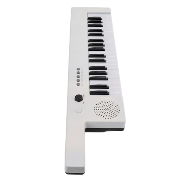 37 Tangenter Keyboard Piano Bärbar Gitarr Elektronisk Orgel Mini Keytar Utbildning MusikinstrumentBF-3755 Vit