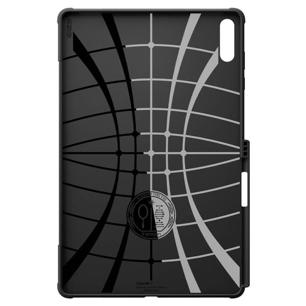 【03】Spigen Samsung Galaxy Tab S11 Ultra Case Rugged Armor 'Pro' Black 460 460 Termoplastisk polyuretan (TPU)
