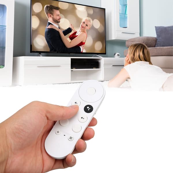 Google Chromecast 4K Snow Streaming Player Fjärrkontroll Ersättning