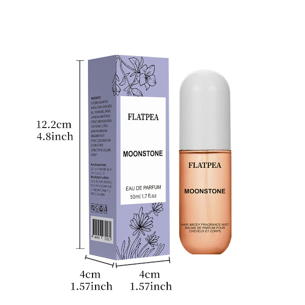 Kapselformad hår- och kroppsdoftspray, Parfym Mist Spray Set om Fyra