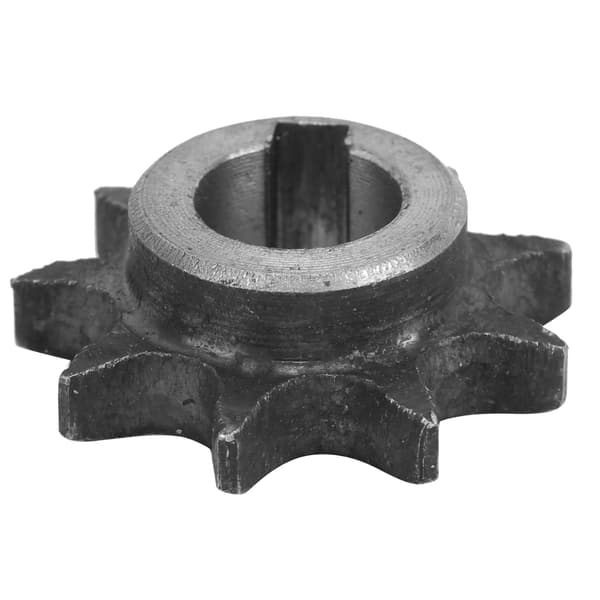 06B 9 Tänder med kilspår 10mm Innerdiameter Stål Motor Drev Kedjehjul Tillbehör