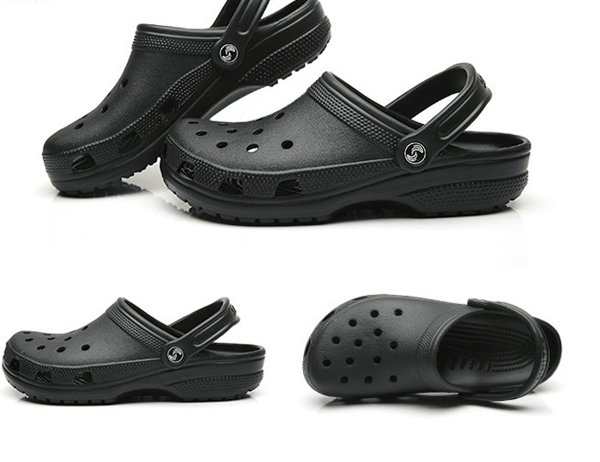【03】Crocs Strandsko Sandaler Unisex (Sort Størrelse 42-43) DXGHC