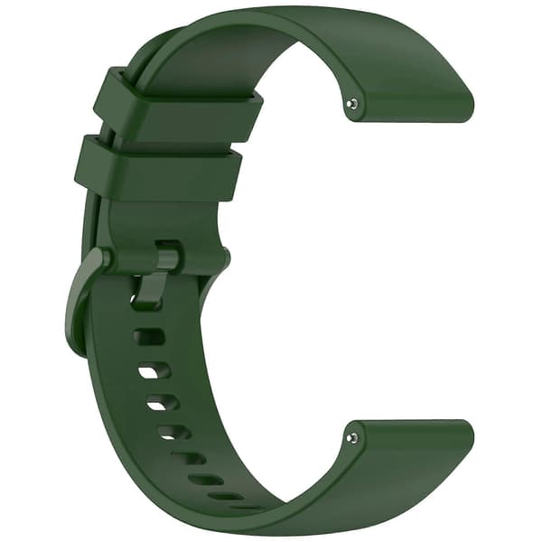 【03】För Garmin vivoactive 5 Silikonarmband 20mm Snabbfäste Ersättnings Army Green