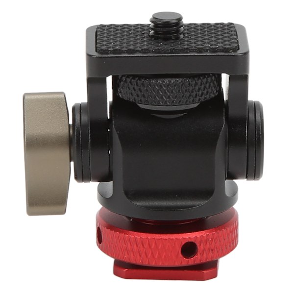 Mini Tripod Kuglehoved Cold Shoe Adapter til Montering af Kamera Monitor Flash LED Fyldlys