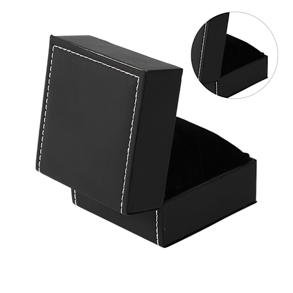 PU Klockhållare Armbandsur Displayfodral Smyckespresent Förvaringsbox Organizer