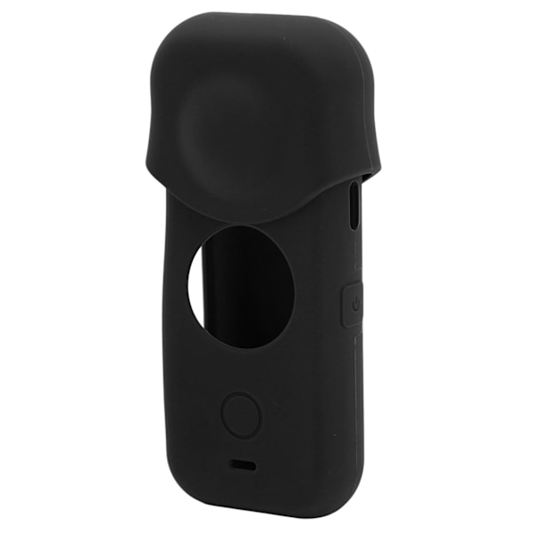 Urheilukameran suojakotelo Insta360 One X2:lle, pölytiivis silikoninen ammattimainen toimintakameran kehys kaksoisvarmistuksella, musta