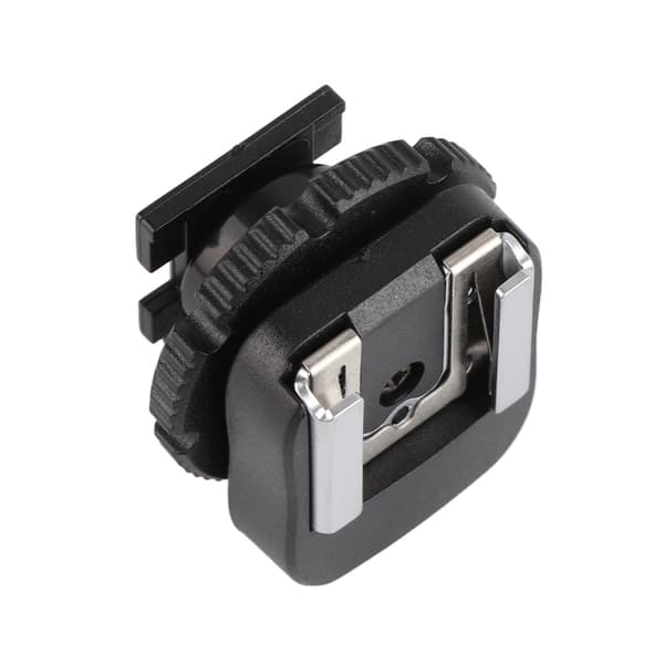Svart ABS CSM‑3 Blixtskoadapter Blixtfäste Adaptrar för Videokamera Kameratillbehör