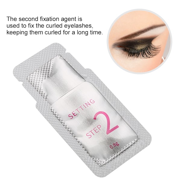 Makeup Ögonfrans Perming Curling Fixeringsmedel Kit Ögonfransar Lyftböjare (Andra Medlet)