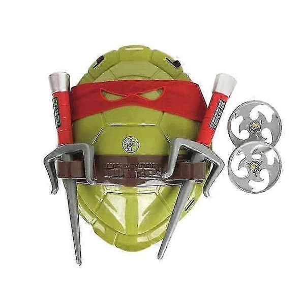 Ninja Turtles Actionfigurset - Leo, Raph, Mikey & Don med rustning och vapen dao