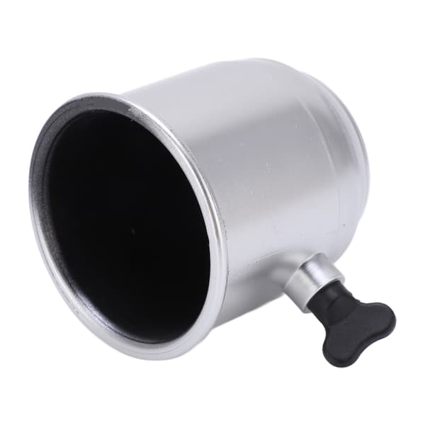 Dragkroksskydd Universal Släpvagnskoppling Skyddskåpa Biltillbehör med Knopp för RVB (silver CP-0235)