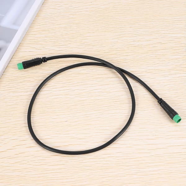 【03】Elektrisk Cykel Ebike 5-Pin Han til Han Display Forlængerkabel Stik til Bafang Mellem Motor BBS01/BBS02/BBSHD sort black male