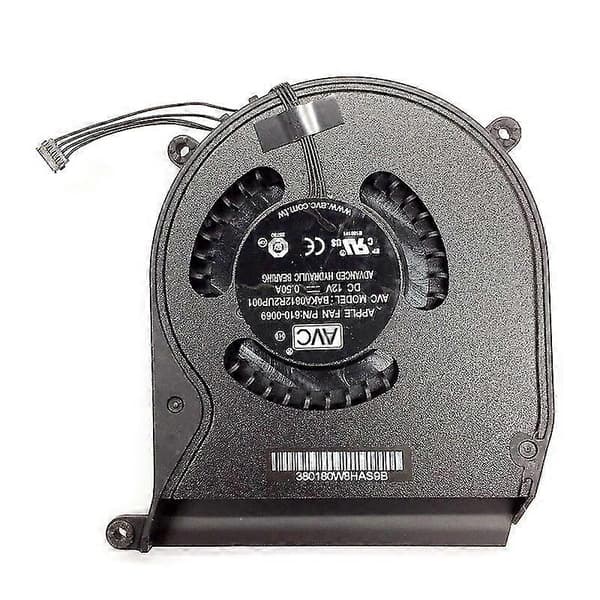 Apple Macbook Mac Mini A1347 Emc 2442 Mid Mc270 Mc438 Mc815 Mc816 610-0069 Baka0812r2up001 CPU-jäähdytystuuletin