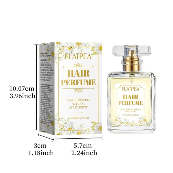 Damparfym med kamomill och blommor för hårvård 50 ml Alkoholfri