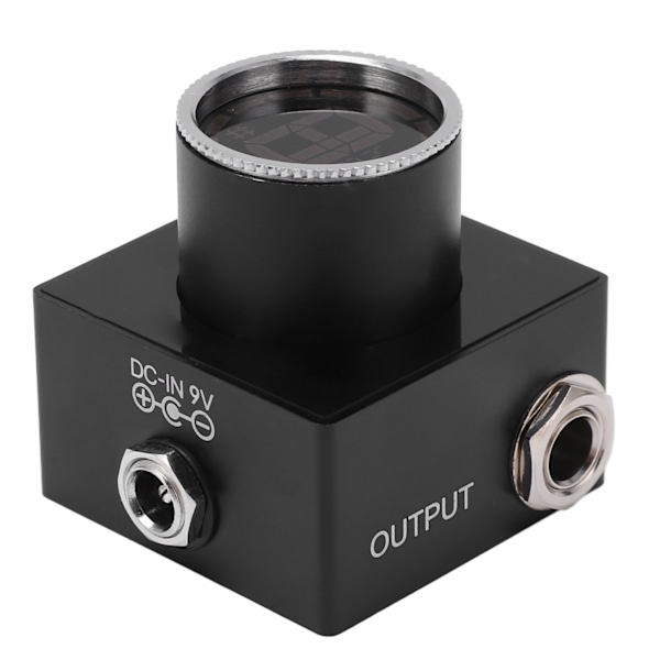 Mini Pedal Tuner Gitarr Bas Universal Stämningsverktyg Stränginstrument Tillbehör LED-Display