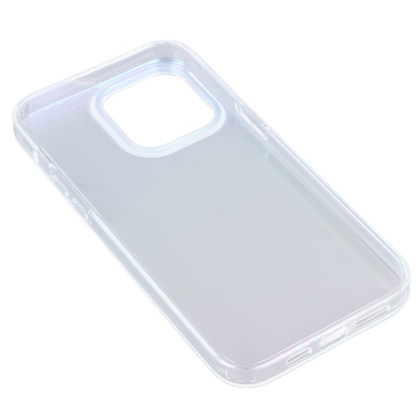 Skal för iPhone TPU Fullständigt Skydd Stötsäker Gradient Laser Slim Mobilskal för Kvinnor och Flickor Daglig Användning för 14 Pro Max