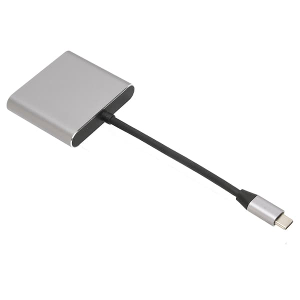 USB C till HD Multimedia Interface Hub 3 i 1 4K UHD 3840x2160 30Hz Typ C till HD Multimedia Interface 4K USB 3.0 USB C Hub