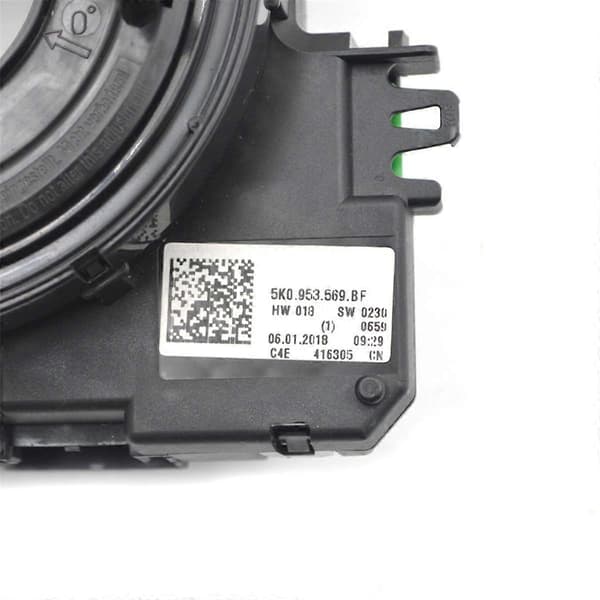 【03】Bil Klockfjäder Rattvinkelsensor Modulenhet 5K0953569BF 5K0953569BC för Black
