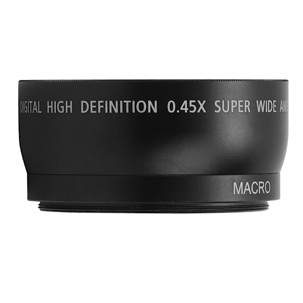 JSR‑1152 55MM 0,45X Edistyksellinen Laajakulma Makro-objektiivi Sopii Kaikkiin 55MM Halkaisijan Kameraobjektiiveihin