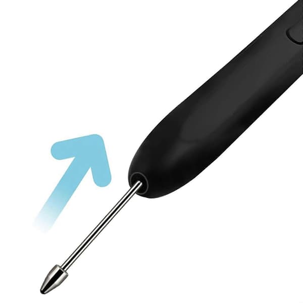 3-pak metalpenne-refiller med robust klips til sikker fastgørelse af Remarkable Scribe Write-styluspenne Threaded Taper