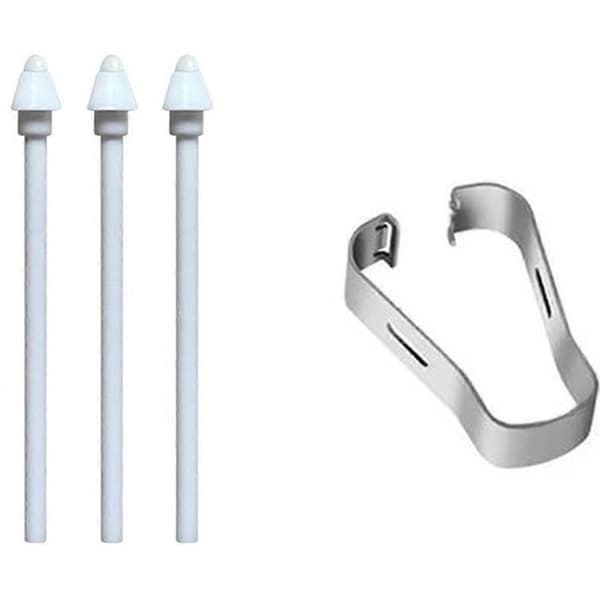 Erstatningspen til Samsung Galaxy Tab S11/S11Ultra Pen, bløde spidser, erstatningspen med fjernelsespincet, 3 stk. White 3-Pack