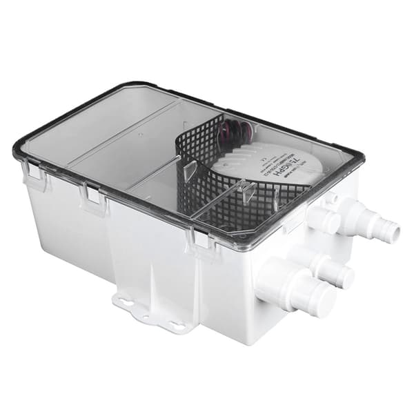 Duschsumppumpsystem Båt RV Läns 12V 750GPH Marin Multiport Dräneringslåda