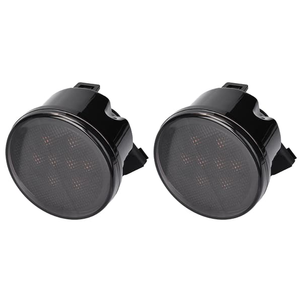 Par LED Fender Blinklys Sidemarkeringslys Passer til Jeep Wrangler JK JKU 2007-2018