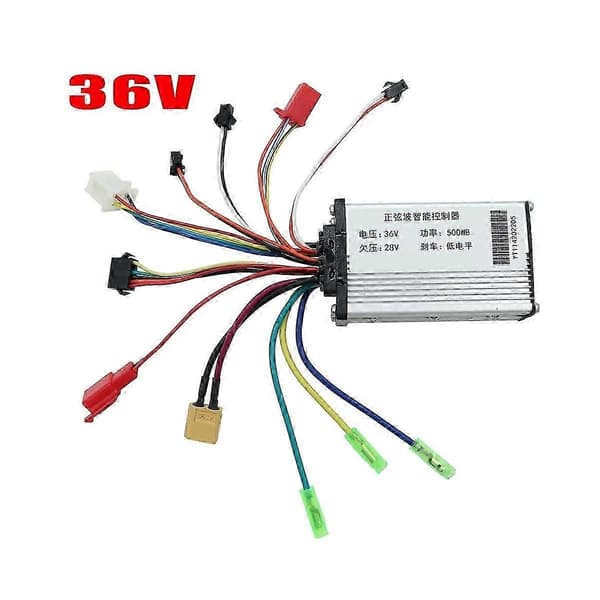 36V 500W controller MR-100 LCD-display, instrumentbræt, kit til el Hopeanmusta