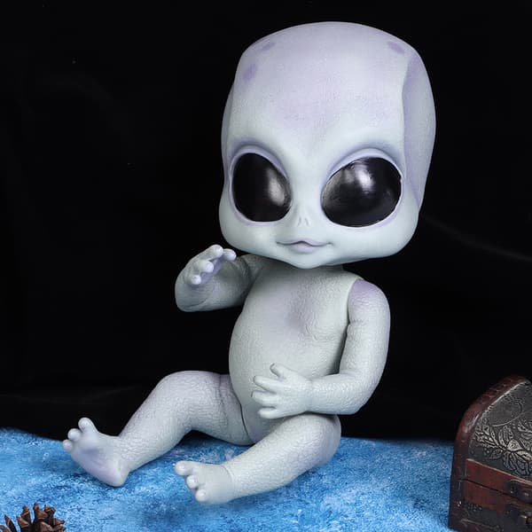 Alien Dukke Høj Simulation Spædbarn Alien Dukke Samling Gave til Børn Voksne