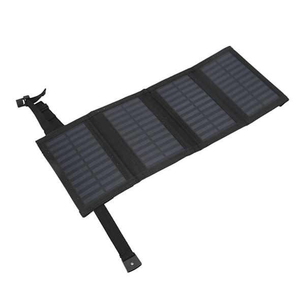 20W Foldbart solpanel 5.5V Bærbar USB-port Monokrystallinsk foldbart panel til udendørs rejser og camping