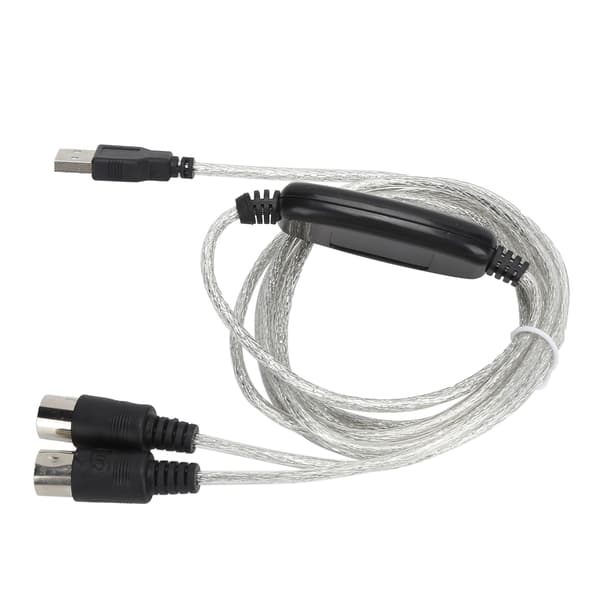 MIDI-kaapeli MIDI–USB-sovitin MIDI-muunnin XP / VISTA / OS X / Window7 -käyttöjärjestelmille