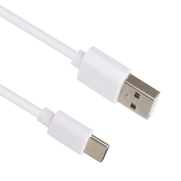 100CM Vit USB-laddningskabel Typ C Gränssnitt Överföring Snabbladdning Datakabel för DJI OSMO ACTION Actionkamera