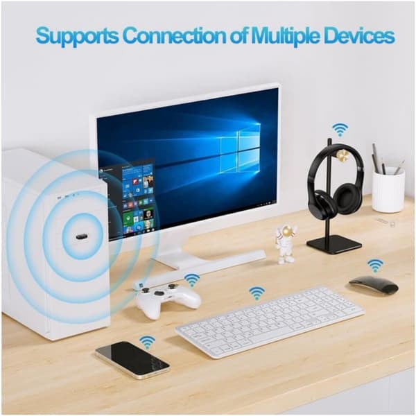 USB-A Bluetooth 5.4 dongel Bluetooth USB-adapter BT ver 5.4