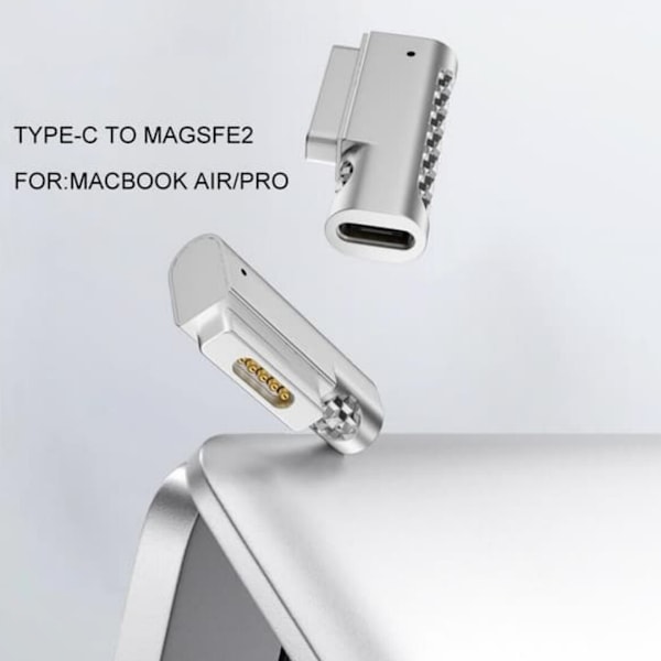 Kompatibel med MagSafe 2 til USB-C til MacBook-konverter