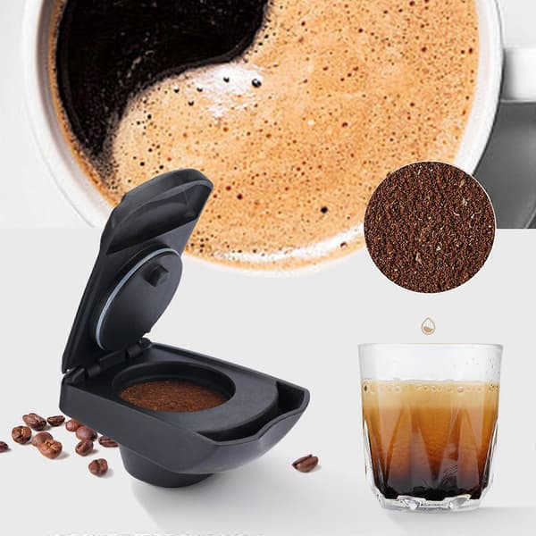 Praktisk tilbehør til kaffemaskine, konverter til kaffekapsler, adapter til kaffekapsler, ombygningsbakke til kaffemaskine Set 2