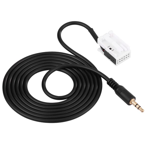 Bil 3,5 mm hanlyd AUX-indgangsadapterkabel til Mercedes /Benz W203 C-klasse