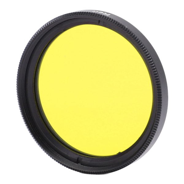 37 mm fuldfarveobjektivfilter, ridsefast, vandtæt, fuldfarvefiltersæt til SLR-kamera, gul