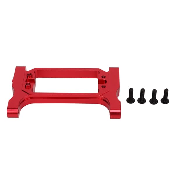 RC-Chassi Framstycke Crossmember Balk Aluminiumlegering för Traxxas 1/10 Klätterbil Röd