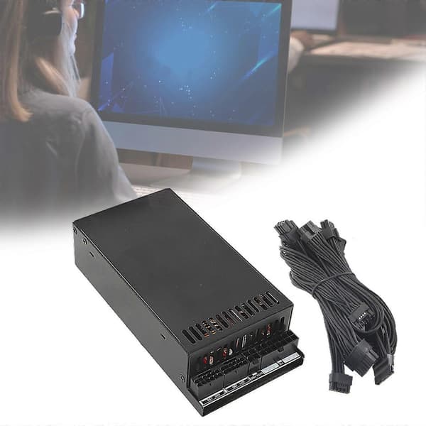 700W strømforsyning til stationær computer, fuld modul, switch-strømforsyning, pladsbesparende pc-strømforsyning, flerfarvet 2 6plus2Pin