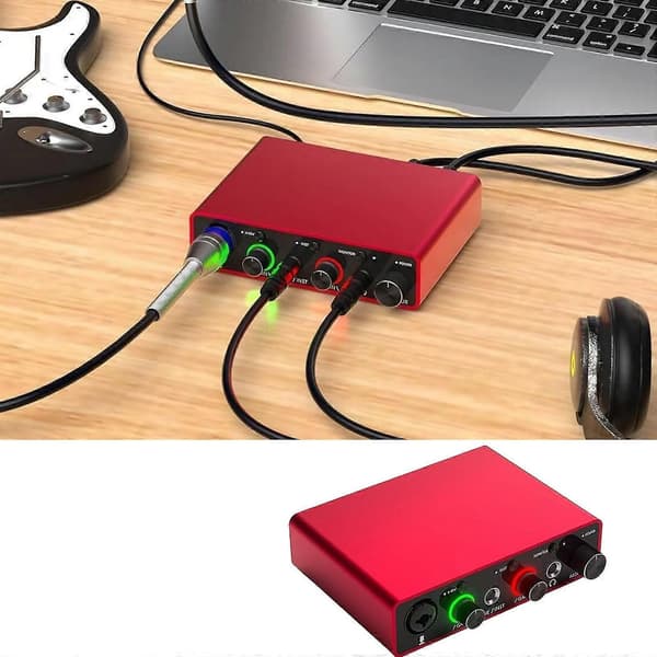 【03】Compatible with Focusrite Scarlett Solo 3rd Gen USB Audio Interface The Guitarist VocalistXD-Perfet