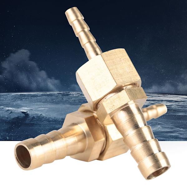 2st 4--6mm Mässingskoppling Slangnippel Reducerande Plug Connector