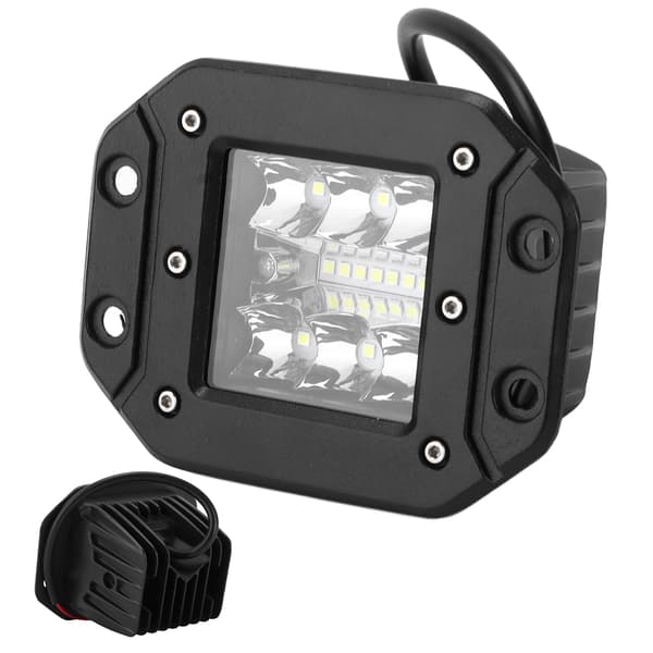 5in LED Arbetslampa 42W IP67 Skydd 4D Lins Spot Flood Combo Dimljus Universal för UTV ATV