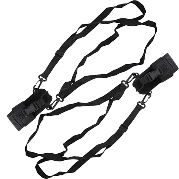 2 STK MSC 20D Universal Justerbar Bred Axelrem Walkie talkie Skyddsfodral