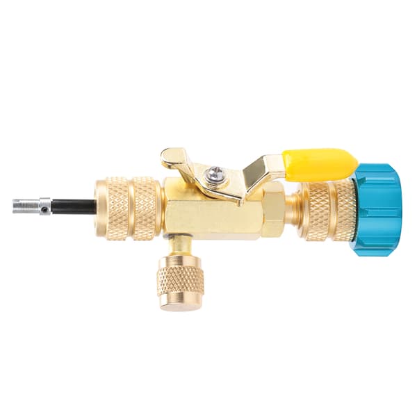 Ventilkernefjerner Dobbelt Størrelse R22(1/4\") R410(5/16\") Port Installationsværktøj