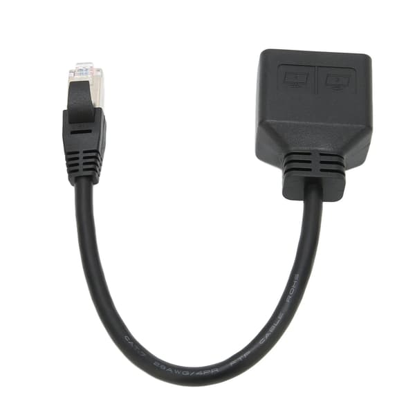 Erinomainen 1-2 Portin RJ45 Ethernet-sovitinkaapeli CAT7-verkoille